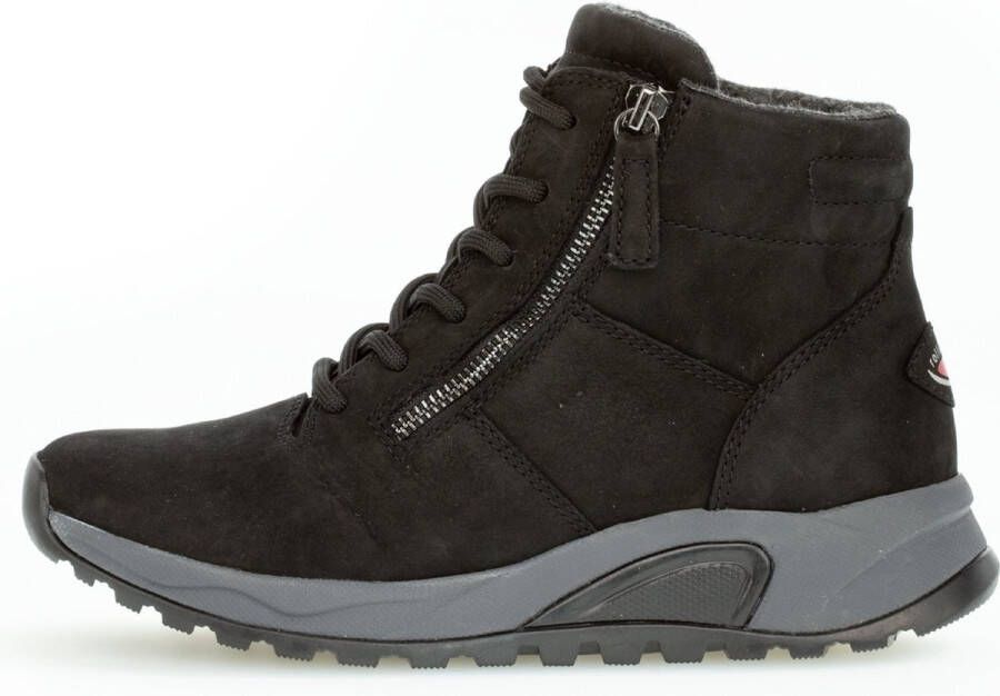 Gabor Dames Veterschoenen 76.805.47 Rolling Soft Zwart ½