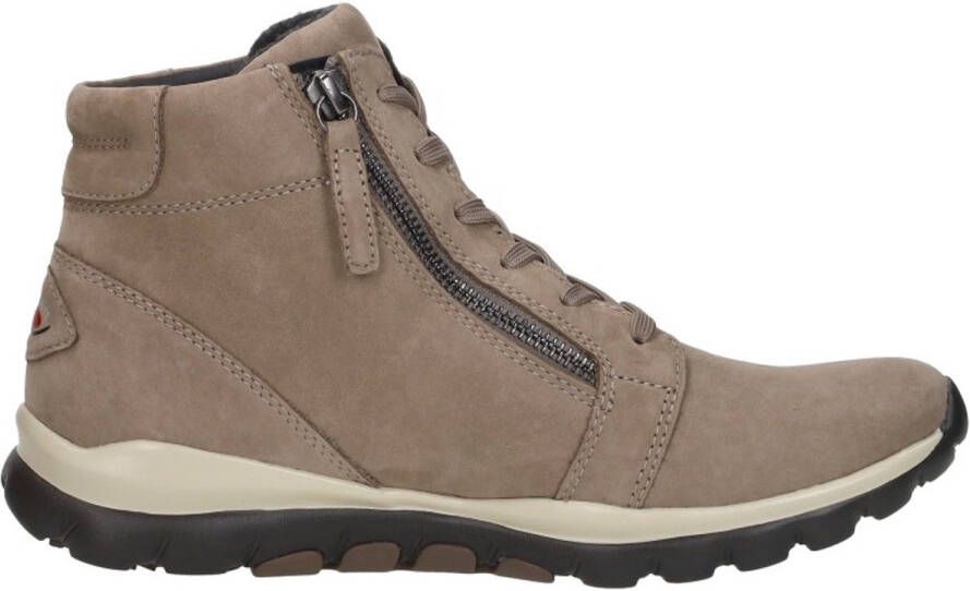 Gabor rollingsoft sensitive 36.868.40 dames rollende wandelsneaker beige
