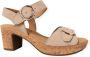 GABOR Sandalen Dames 764.1 Maat: 41 Materiaal: Suède Kleur: Taupe - Thumbnail 6