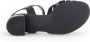Gabor Zwarte Leren Sandalen Black Dames - Thumbnail 1