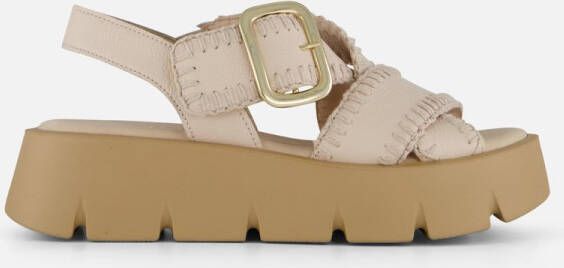 Gabor Sandalen beige Suede Dames