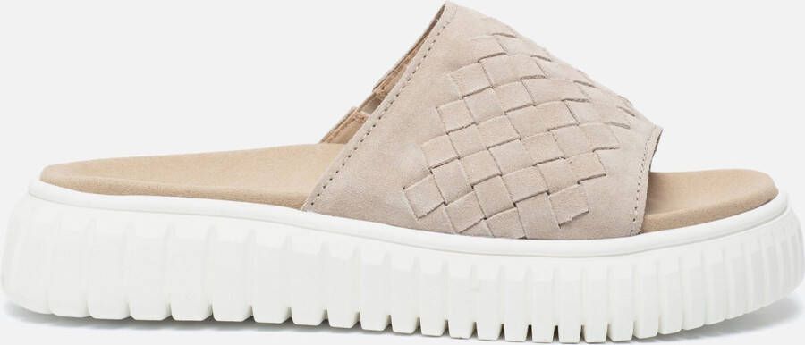 Gabor Sandalen beige Suede Dames