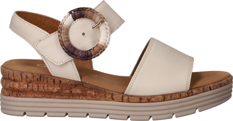 Gabor Comfort Beige Sandaal G-leest