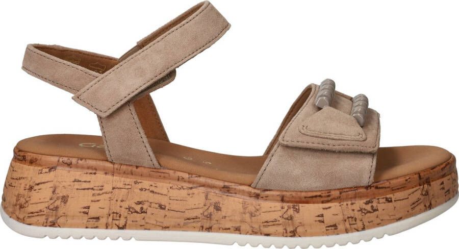 Gabor Sandaaltjes Rhodos zomerschoen bandjessandaal met twee klittenbandsluitingen g-breedte - Foto 2