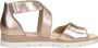 Gabor Sandalen Plat Sandalen Plat goudkleur - Thumbnail 1