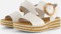 Gabor Witte Sandaal 550.2 Comfort Stijl White Dames - Thumbnail 40