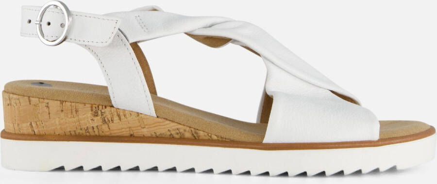 Gabor Sandalen wit Synthetisch Dames