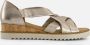 Gabor Gouden Leren Sandalen Stijlvol Ontwerp Yellow Dames - Thumbnail 10