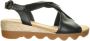 Gabor Witte Leren Comfort Sandalen White Dames - Thumbnail 3