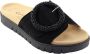 Gabor Slippers plateau zomerschoen slippers met sierparels aan de decoratieve gesp - Thumbnail 1