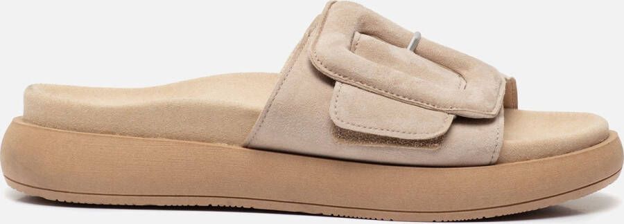 Gabor Slippers beige Suede Dames