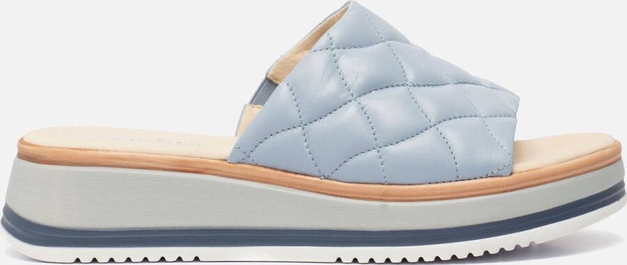 Gabor Slippers met modieus sierstiksel