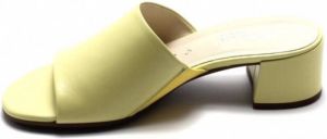 Gabor slippers geel breedte G