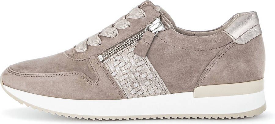 Gabor Sneaker 23.420.12 Rabbit Puder Taupe Suède