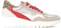 Gabor Sneaker 63.451.13 Beige Goud Rood Combi - Thumbnail 1