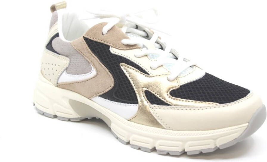 Gabor Sneakers met sleehak Florence vrijetijdsschoen lage schoen veterschoen in comfortwijdte g (= breed)