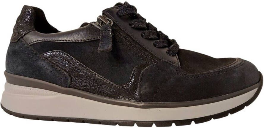 Gabor Sneakers met sleehak Capri vrijetijdsschoen halfhoge schoen veterschoen in extra wijdte k - Foto 2