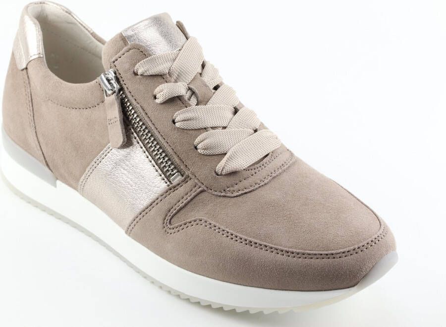 Gabor 83.420.12 Dames Sneakers Taupe Brons Kleur Taupe Brons - Foto 1