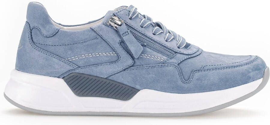 Gabor Sneaker Rits Rolling Soft 46.957.26 Licht Blauw