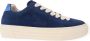Gabor Blauwe Suède Platform Sneakers voor Dames Blue Dames - Thumbnail 1