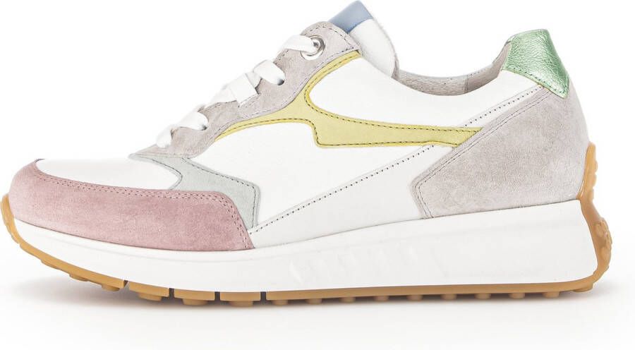 Gabor Stijlvolle leren sneakers voor dames Multicolor Dames