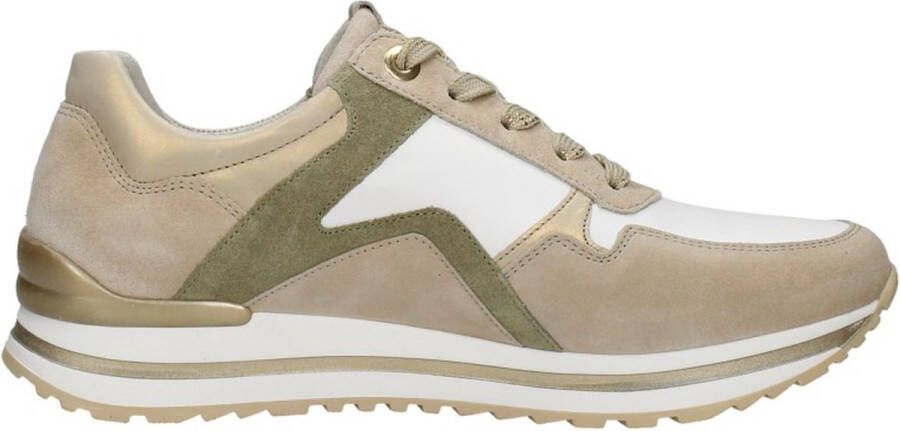 Gabor comfort Sportieve Lage Dames Veterschoen met rits