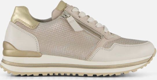 GABOR Lage Sneakers Dames 528 Maat: 40 5 Materiaal: Leer Kleur: Grijs
