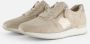 Gabor Beige metallic leren manden Beige Dames - Thumbnail 1