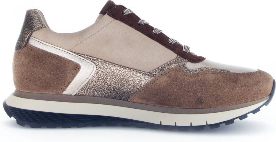 Gabor Beige Damessneaker Stijlvol en Comfortabel Beige Dames