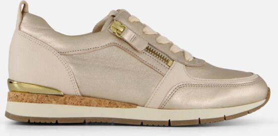 Gabor Gouden metallic leren manden Yellow Dames