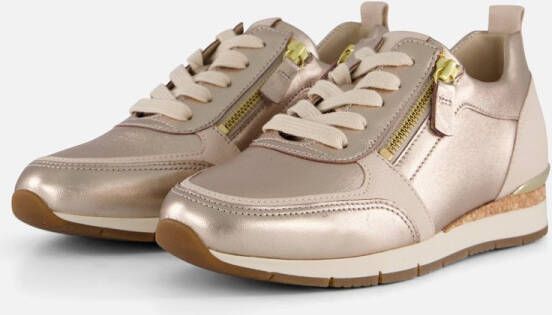 Gabor Gouden metallic leren manden Yellow Dames