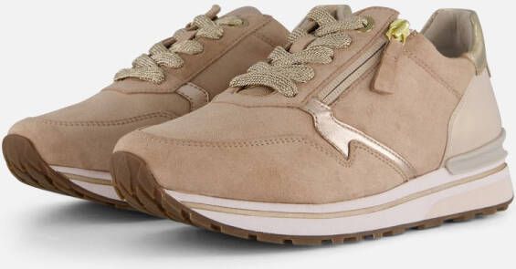 Gabor Sneakers beige Textiel Dames