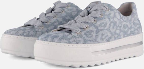 Gabor Sneakers blauw Synthetisch Dames