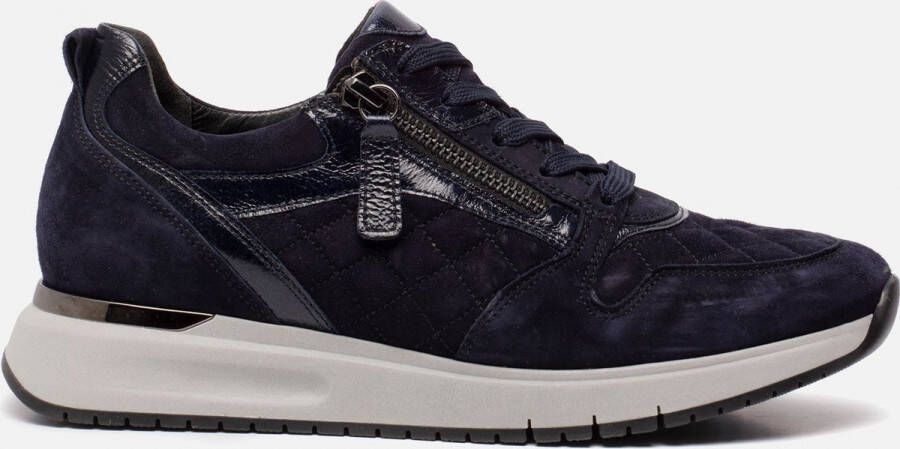 Gabor Sneakers Blauw Suede 102364 Dames