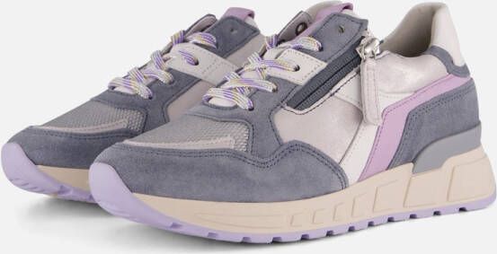 Gabor Sneakers blauw Suede Dames