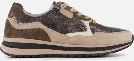 Gabor Comfort Optifit dames sneaker Beige multi