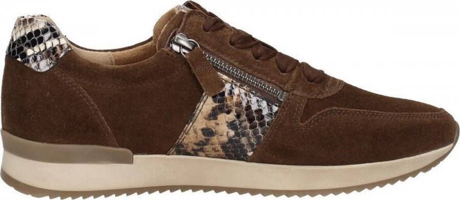 Gabor Sneakers bruin Suede Dames