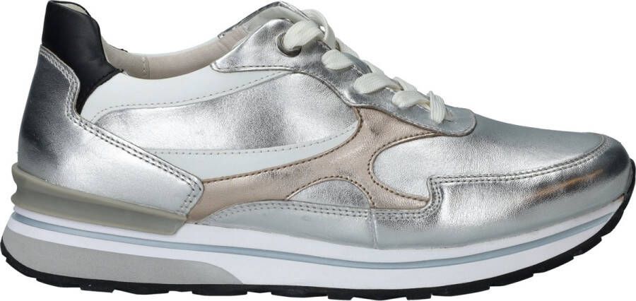 Gabor Sneakers Dames Zilver