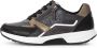 Gabor rollingsoft sensitive 56.878.89 rollende wandelsneaker zwart - Thumbnail 1