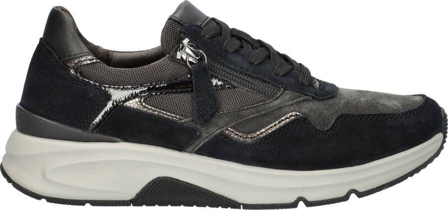 Gabor Comfortabele Rollingsoft Sneaker voor Dames Black - Foto 2