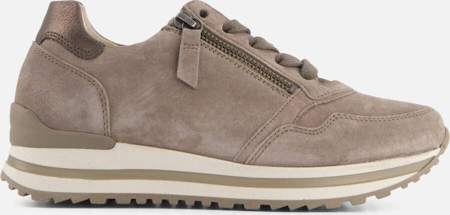 Gabor Sneakers grijs Suede Dames