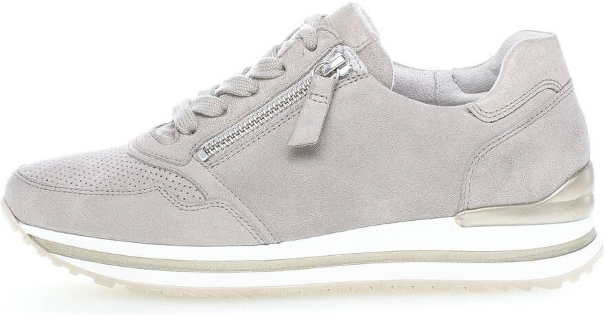 Gabor Sneakers grijs Suede Dames