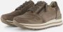 Gabor -art 76.528 20- sneaker- taupe-suede-veter rits-H leest - Thumbnail 2