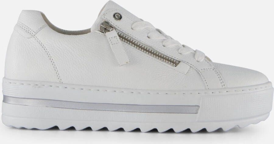 Gabor Sneakers wit Leer Dames