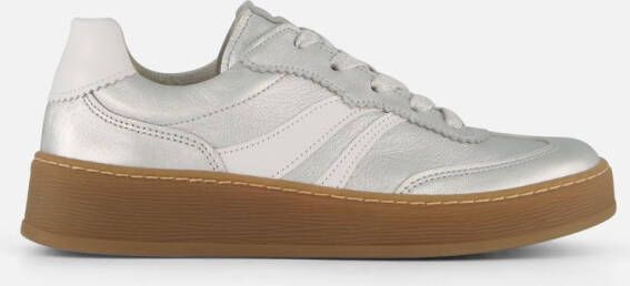 Gabor Sneakers zilver Imitatieleer Dames