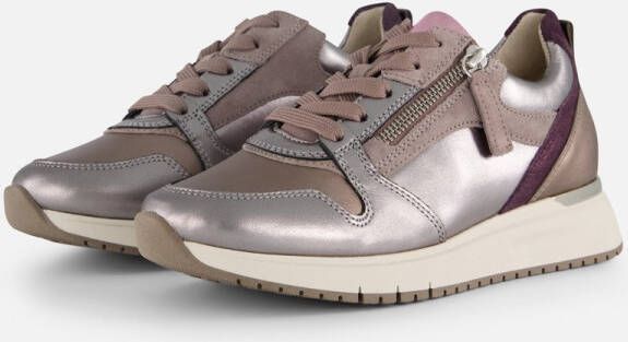 Gabor Sneakers zilver Synthetisch Dames