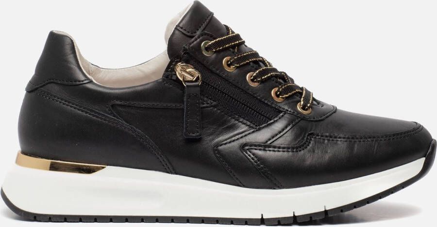 Gabor Sneakers zwart Leer Dames