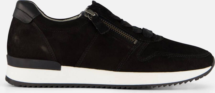 Gabor Sportieve Lage Dames sneaker met veter en rits