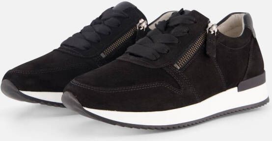 Gabor Sneakers zwart Suede Dames - Foto 1