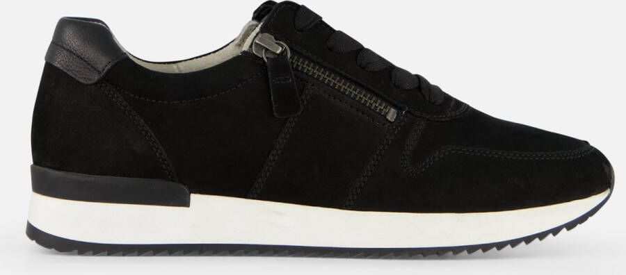 Gabor Sneakers zwart Suede Dames
